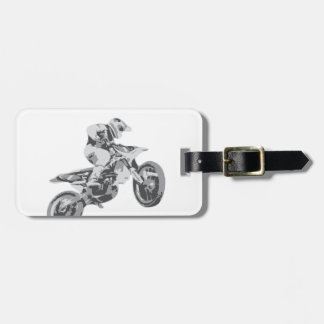 Étiquette À Bagage Motocross