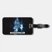 Étiquette À Bagage Motocross personnalisé (Dos horizontal)