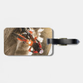 Étiquette À Bagage Motocross Rider (Dos horizontal)