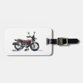 Étiquette À Bagage Motocyclette (Devant horizontal)