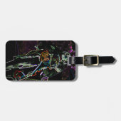 Étiquette À Bagage Motorcycle 2 cd ltcna (Devant horizontal)