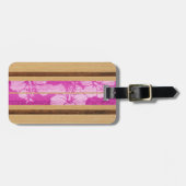 Étiquette À Bagage Mots clés Haleiwa Surfboard Hawaiian Luggings (Devant horizontal)