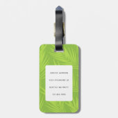 Étiquette À Bagage Mots clés Llama Luggage (Dos Vertical)