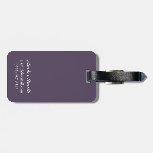 Étiquette À Bagage Mouettes de côte de l'Orégon (Dos horizontal)