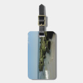 Étiquette À Bagage Mouettes sur des roches (Devant Vertical)