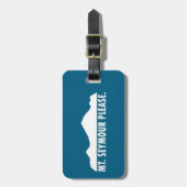 Étiquette À Bagage Mount Seymour Please (Devant Vertical)