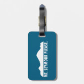 Étiquette À Bagage Mount Seymour Please (Dos Vertical)