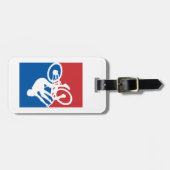 Étiquette À Bagage Mountain Bike Crash All Star (Devant horizontal)