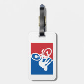 Étiquette À Bagage Mountain Bike Crash All Star (Dos Vertical)