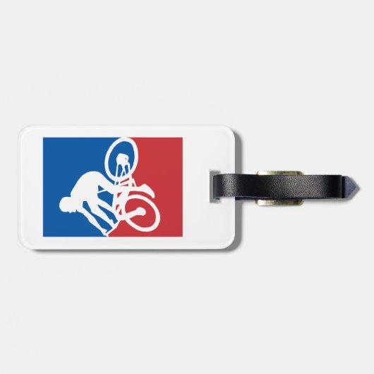 Étiquette À Bagage Mountain Bike Crash All Star (Dos horizontal)