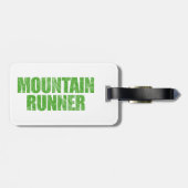 Étiquette À Bagage Mountain Runner (Dos horizontal)