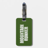 Étiquette À Bagage Mountain Runner (Dos Vertical)