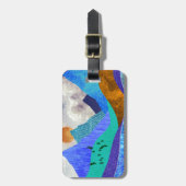 Étiquette À Bagage Mountain Vista (Devant Vertical)