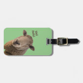 Étiquette À Bagage Mouton (Devant horizontal)