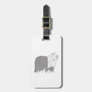 Étiquette À Bagage Mouton anglais