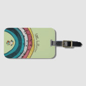 Étiquette À Bagage Mouton Ballerina (Devant Horizontal)