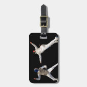 Étiquette À Bagage Mouvement brusque et parade de clôture olympiques (Devant Vertical)