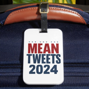 Étiquette À Bagage Moyenne Tweets 2024 Trump élection drôle