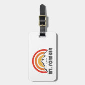 Étiquette À Bagage Mt. Foraker (Devant Vertical)