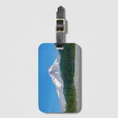 Étiquette À Bagage Mt Hood en été, Oregon (Devant Vertical)