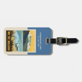 Étiquette À Bagage Mt St. Helens | Washington (Devant horizontal)