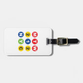 Étiquette À Bagage MTW logo (Devant horizontal)