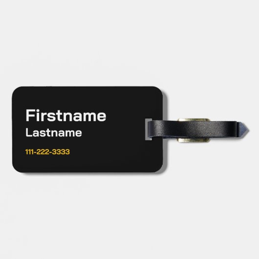 Étiquette À Bagage MTW logo (Dos horizontal)