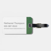 ÉTIQUETTE À BAGAGE MUGGLE WORTHY™ (Dos horizontal)