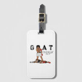 Étiquette À Bagage Muhammad Ali  (Devant Vertical)