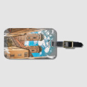 Étiquette À Bagage Munich coloré Allemagne Frauenkirche (Devant Horizontal)