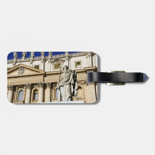 Étiquette À Bagage musée du Vatican (Dos horizontal)