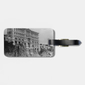 Étiquette À Bagage Musée océanographique de Monaco vintage (Dos horizontal)