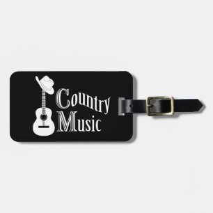 Étiquette À Bagage Musique country