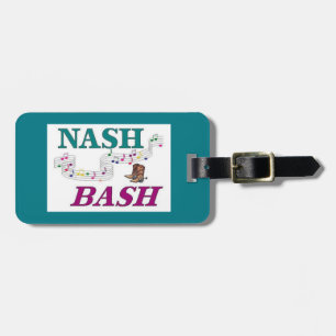 Étiquette À Bagage Musique Nashville Nash Bash