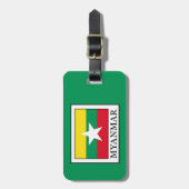 Étiquette À Bagage Myanmar (Devant Vertical)