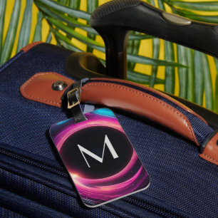 Étiquette À Bagage Mystérieux trou noir triple Wallet avec Monogramme