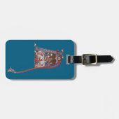 Étiquette À Bagage N initial éclairé (Devant horizontal)