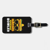 Étiquette À Bagage Nacho Moyenne Bowler Cinco De Mayo Nacho Moyenne B (Devant horizontal)