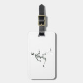 ÉTIQUETTE À BAGAGE NAÏVE (Devant Vertical)