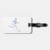 ÉTIQUETTE À BAGAGE NAÏVE (Dos horizontal)