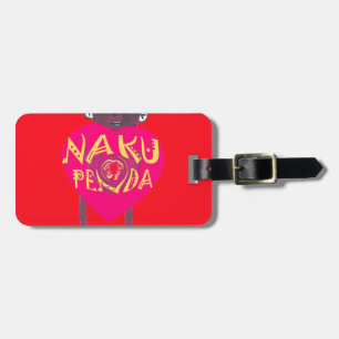 Étiquette À Bagage Nakupenda Love Art - Swahili Heart Design