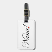 Étiquette À Bagage Nana ! (Devant Vertical)
