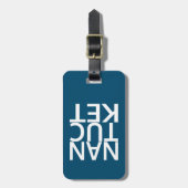 Étiquette À Bagage Nantucket (Devant Vertical)