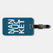 Étiquette À Bagage Nantucket (Dos horizontal)