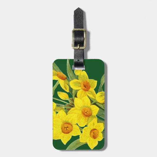 Étiquette À Bagage Narcisse (N Tazetta) (Devant Vertical)