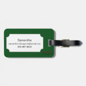 Étiquette À Bagage Narcisse (N Tazetta) (Dos horizontal)