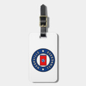 Étiquette À Bagage Nashville Tennessee (Devant Vertical)