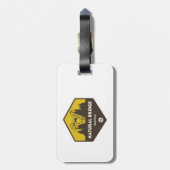 Étiquette À Bagage Natural Bridge State Park, Virginie (Dos Vertical)