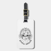 Étiquette À Bagage Nature (Devant Vertical)