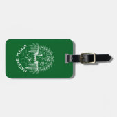 Étiquette À Bagage Nature (Devant horizontal)